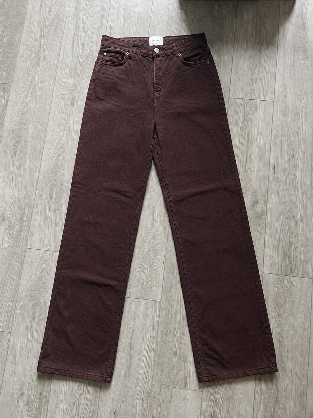 Reformation Wilder High Rise Wide Leg Jeans in Mole - Size 27